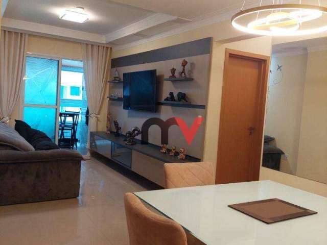 Apartamento à venda, 89 m² por R$ 585.000,00 - Aviação - Praia Grande/SP