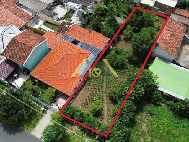 Terreno com 600 m² no santa cândida em curitiba