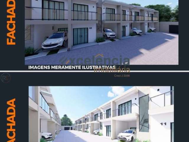 Casa duplex com 3 suítes, 124m² de área construída, no Centro de Lauro de Freitas!