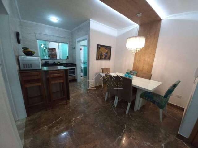 Apartamento com 2 dormitórios à venda, 65 m² por R$ 390.000,01 - Vila Guiomar - Santo André/SP