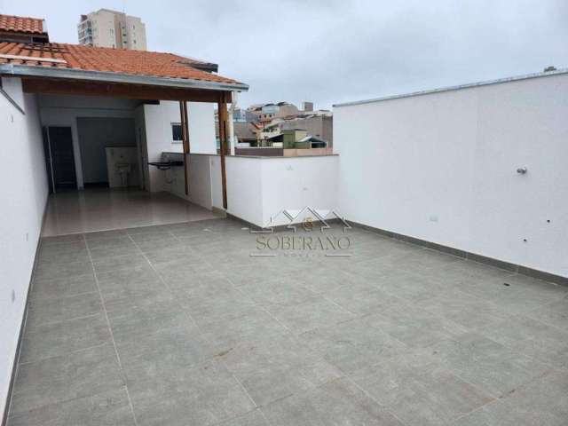 Cobertura com 3 dormitórios à venda, 164 m² por R$ 850.000,00 - Vila Assunção - Santo André/SP