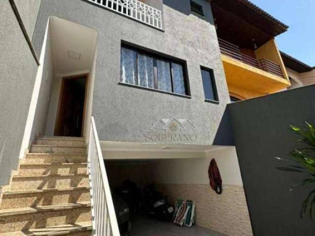 Sobrado com 3 dormitórios à venda, 113 m² por R$ 636.000,01 - Jardim Rina - Santo André/SP