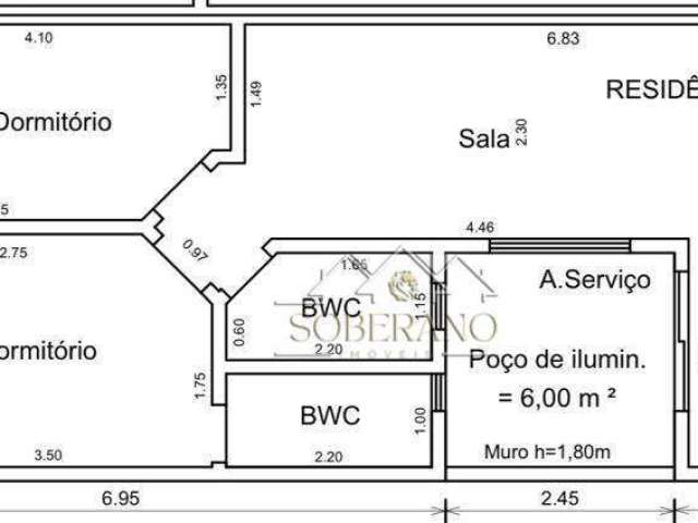 Apartamento com 2 dormitórios à venda, 54 m² por R$ 395.000,00 - Parque das Nações - Santo André/SP