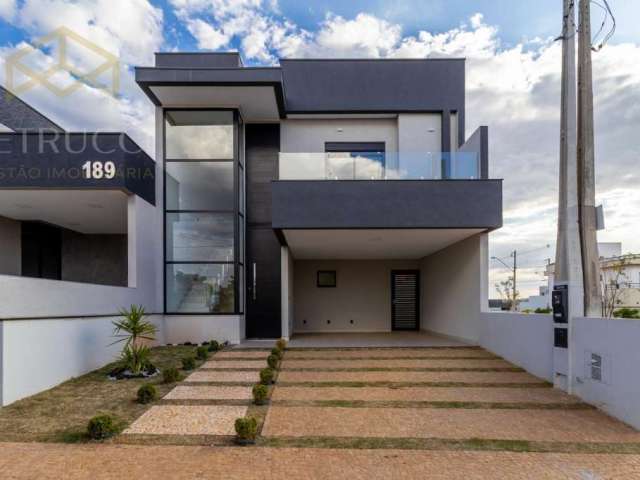 Casa em condomínio fechado com 3 quartos à venda na Avenida Luiz Greco, 225, Vila Monte Alegre, Paulínia, 180 m2 por R$ 1.450.000