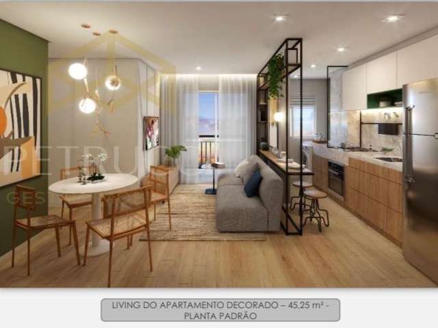 Apartamento com 2 quartos à venda na Avenida Aquidaban, 41, Vila Lídia, Campinas, 45 m2 por R$ 391.440