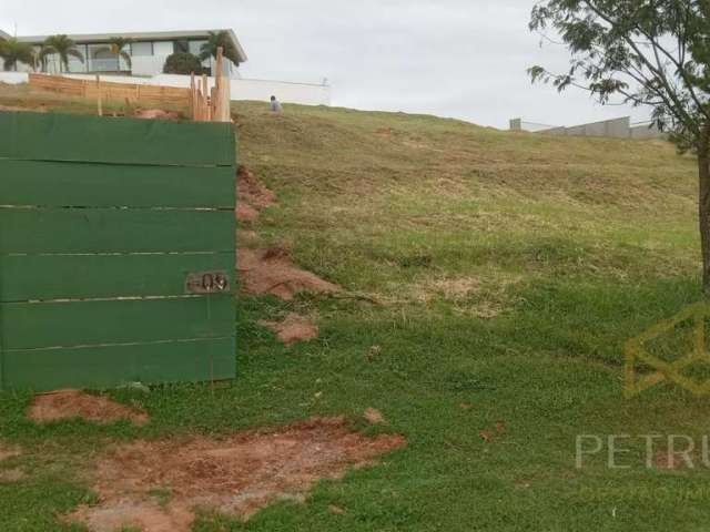 Terreno em condomínio fechado à venda no Residencial Jatibela, Campinas  por R$ 1.300.000