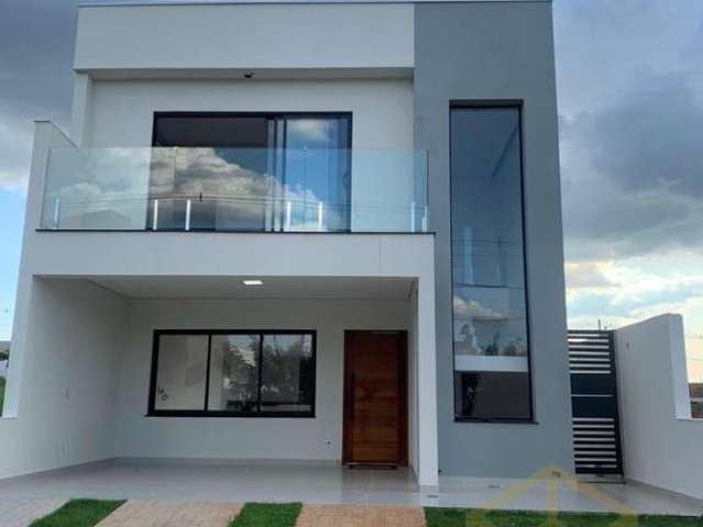 Casa em condomínio fechado com 3 quartos à venda na Avenida Luiz Greco, 225, Vila Monte Alegre, Paulínia, 200 m2 por R$ 1.180.000