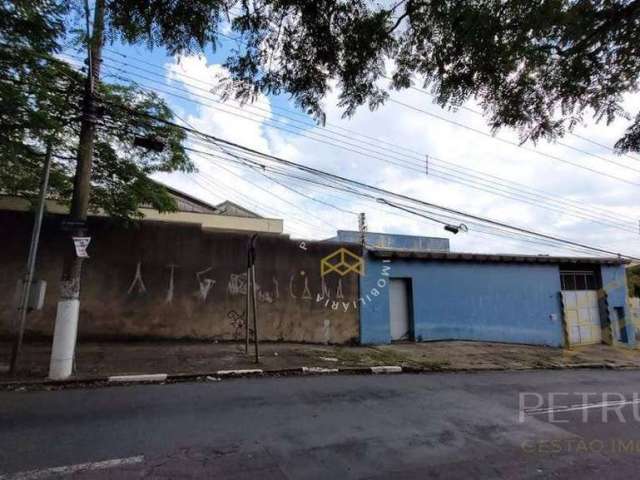 Galpão Comercial à venda, Vila Joaquim Inácio, Campinas - GA0132.