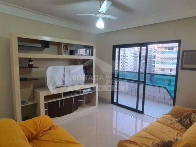 Apartamento VISTA MAR e MOBILIADO no Forte, 2 dormitórios, só na imobiliária em Praia Grande.