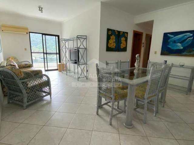 Apartamento mobiliado no Canto do Forte, 3 Dormitórios, Sacada, em Praia Grande, SP.