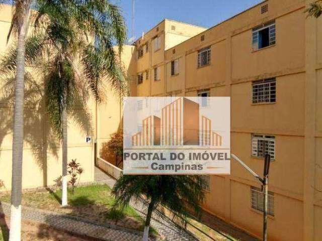 Apartamento com 2 dormitórios à venda, 57 m² por R$ 185.000,00 - Parque Residencial Vila União - Campinas/SP