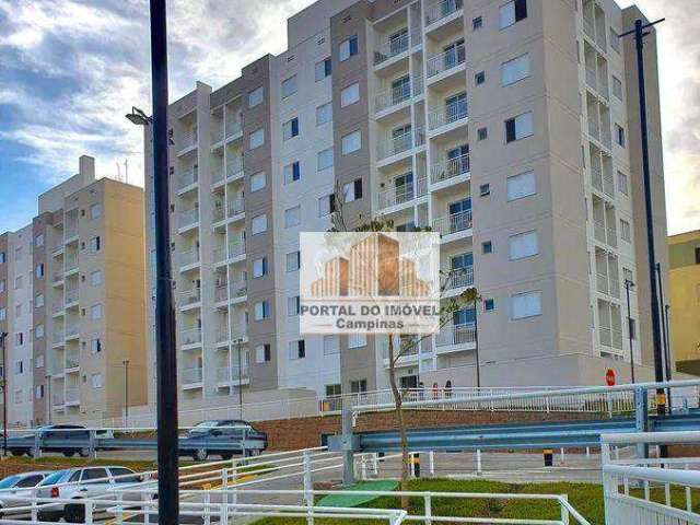 Apartamento Garden com 2 dormitórios à venda, 73 m² com quintal por R$ 334.000 - Jardim do Lago - Campinas/SP