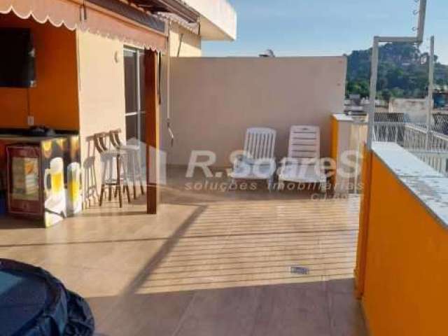 Cobertura com 2 quartos à venda na Rua Pinto Teles, Praça Seca, Rio de Janeiro, 120 m2 por R$ 330.000