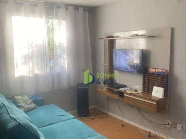 Apartamento com 2 dormitórios à venda, 44 m² por R$ 110.000,00 - Cidade Satélite Íris - Campinas/SP