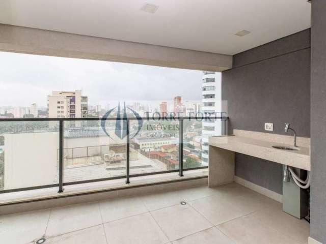 Apartamento com 62m² - Varanda Gourmet 2 Dormitórios 1 Suíte  Campo Belo-SP