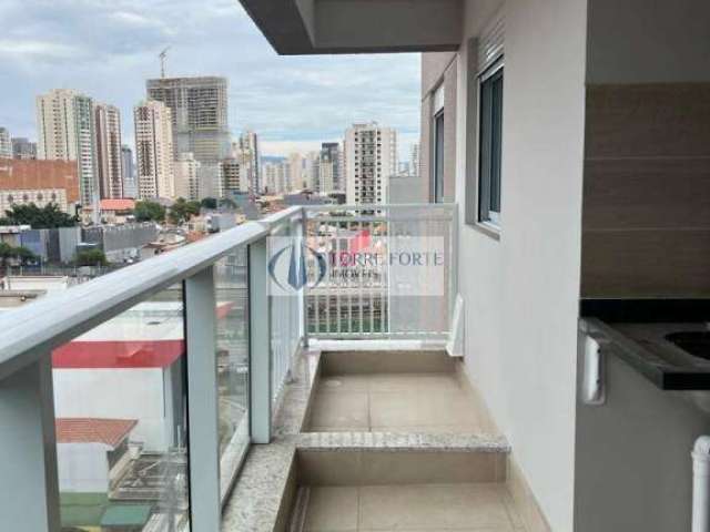 Apartamento com varanda gourmet,2 dormitórios, 1 suíte, 1 vaga,vila Azevedo