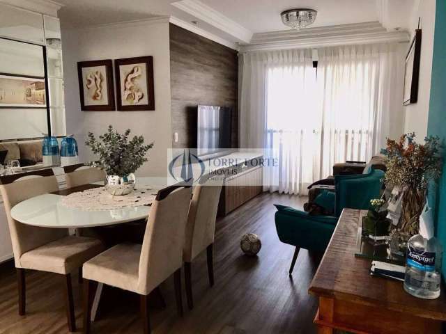 Lindo Apartamento com 2 dormitórios, 1 suíte, 2 vagas, Tatuapé