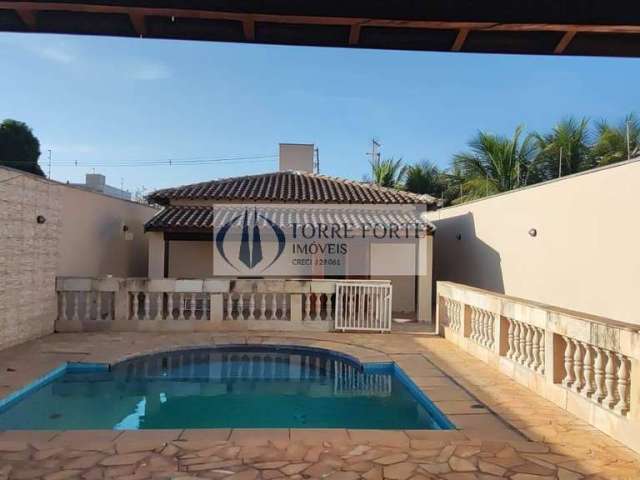 Casa terrea com 3 dormitórios 1 suite 6 vagas com piscina