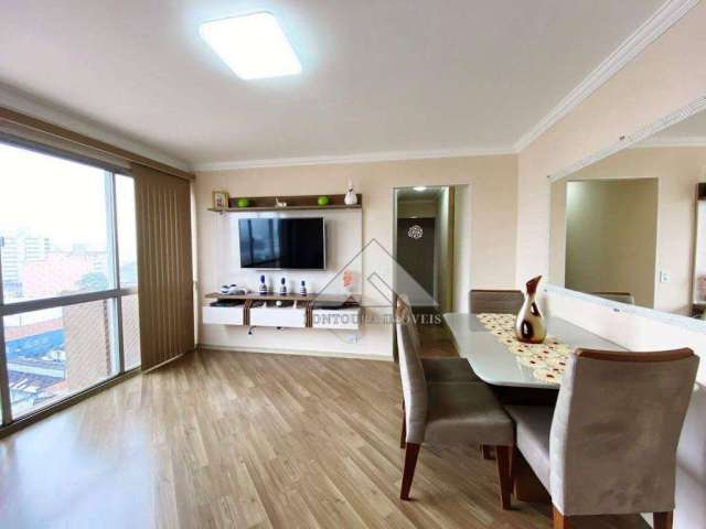 Apartamento com 3 dormitórios à venda, 90 m² por R$ 657.000,00 - Casa Branca - Santo André/SP