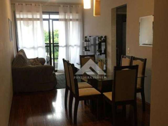 Apartamento com 2 dormitórios à venda, 70 m² por R$ 405.000,00 - Vila Valparaíso - Santo André/SP