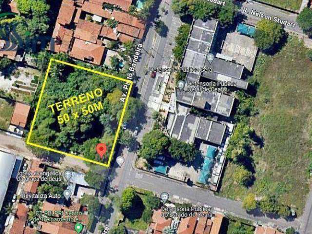 Terreno à venda, 2500 m² por R$ 7.000.000,00 - Engenheiro Luciano Cavalcante - Fortaleza/CE