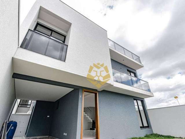 Sobrado Triplex com 3 dormitórios à venda, 140 m² por R$ 755.000 - Atuba - Curitiba/PR