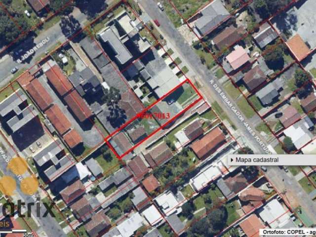 Terreno à venda, 1490 m² por R$ 2.700.000,00 - Santa Cândida - Curitiba/PR