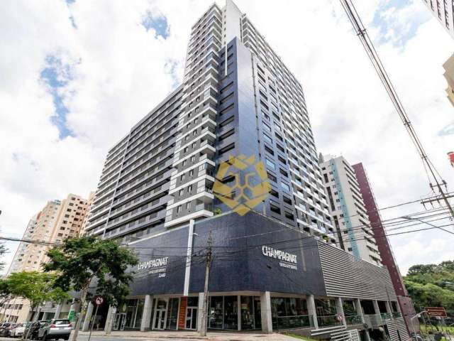 Apartamento com 1 dormitório à venda, 57 m² por R$ 575.000,00 - Mercês - Curitiba/PR