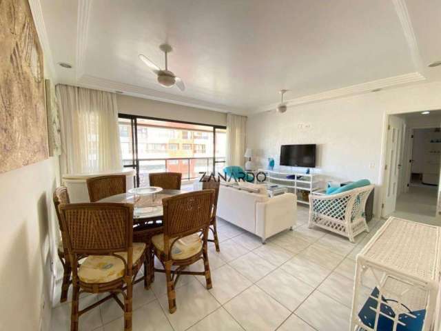 Apartamento para alugar, 106 m² por R$ 9.501,42/mês - Riviera de São Lourenço - Bertioga/SP