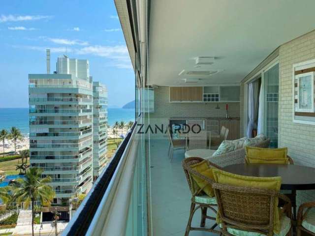 Apartamento vista mar, 4 suítes, 185 m² para venda - Riviera de São Lourenço - Bertioga/SP