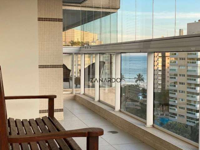 Apartamento vista mar 3 suítes à venda, 128 m² por R$ 3.150.000 - Riviera de São Lourenço - Bertioga/SP