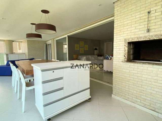 Apartamento Vista Mar 4 suíte s à venda, 186 m² por R$ 6.000.000 - Riviera de São Lourenço - Bertioga/SP