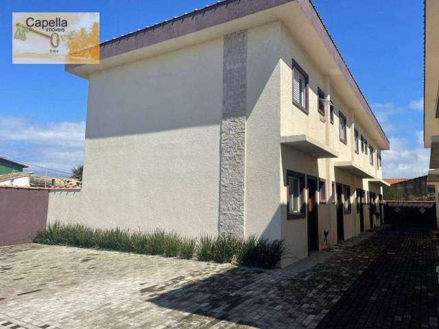 Village com 2 dormitórios à venda, 60 m² por R$ 270.000,00 - Balneário Califórnia - Itanhaém/SP