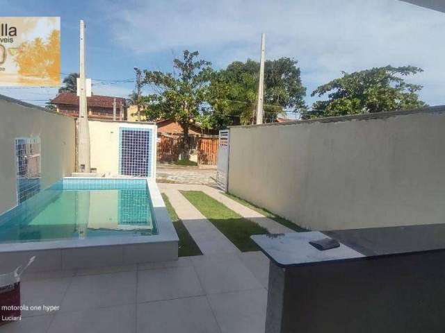 Casa com 3 dormitórios à venda, 77 m² por R$ 420.000,00 - Jardim das Palmeiras - Itanhaém/SP