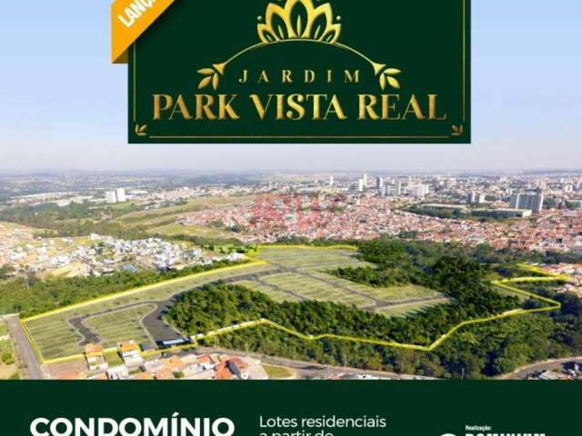 Lançamento de terrenos com otima localização e sendo um lindo condomínio  no jardim park vista real em indaiatuba sp.