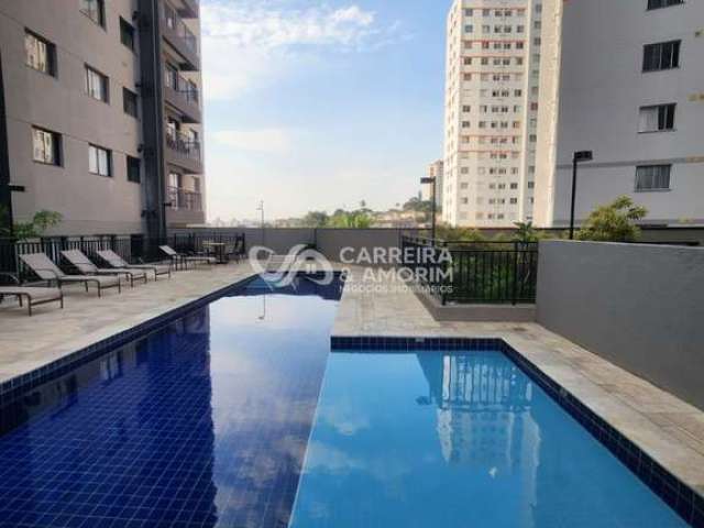 APARTAMENTO NOVO PARA COM COM 40m², 2 DORMITÓRIO, VAGA PARA MOTO, PISCINA, CONDOMÍNIO KZ CONECTA CAPÃO, METRÔ LINHA LILÁS, ESTRADA DE ITAPECERICA.