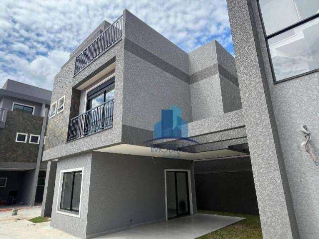 Última unidade! Triplex com 3 dormitórios à venda, 126 m² por R$ 715.000 - Boqueirão - Curitiba/PR