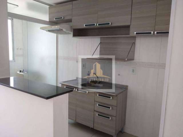 Apartamento com 2 dormitórios para alugar, 45 m² por R$ 1.500,60/mês - Vila Branca - Jacareí/SP