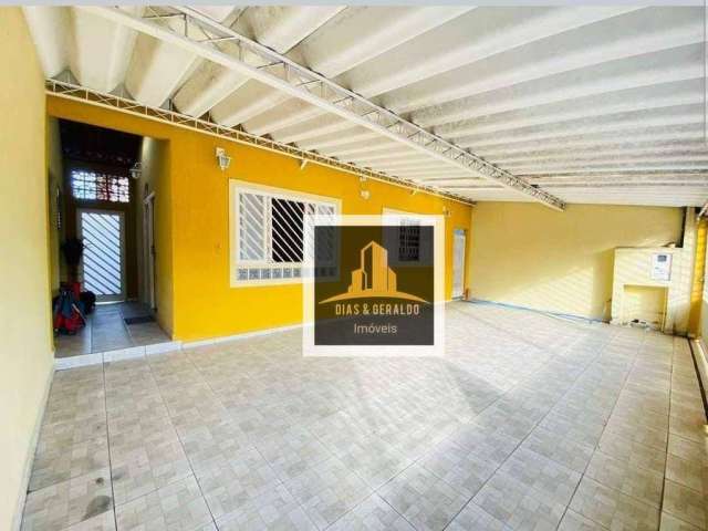 Casa com 3 dormitórios à venda, 125 m² por R$ 530.000 - Jardim Paraíso do Sol - São José dos Campos/SP