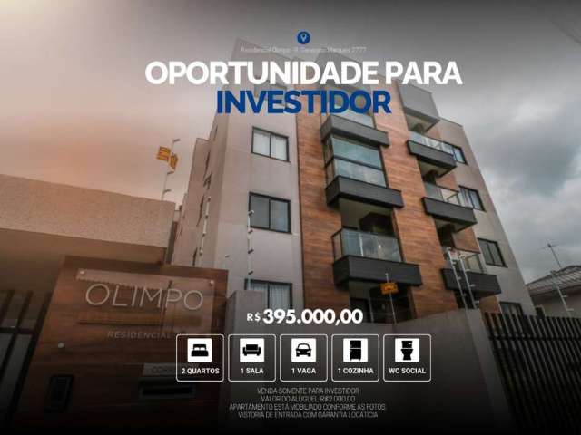 Apartamento com 2 quartos à venda na Rua Generoso Marques, 2777, Centro, Campo Largo por R$ 395.000