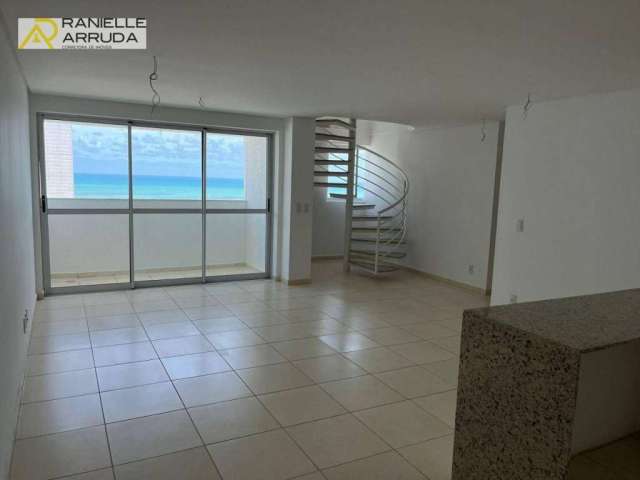 Cobertura Duplex com vista panorâmica para o mar , com 3 suites e piscina privativa.