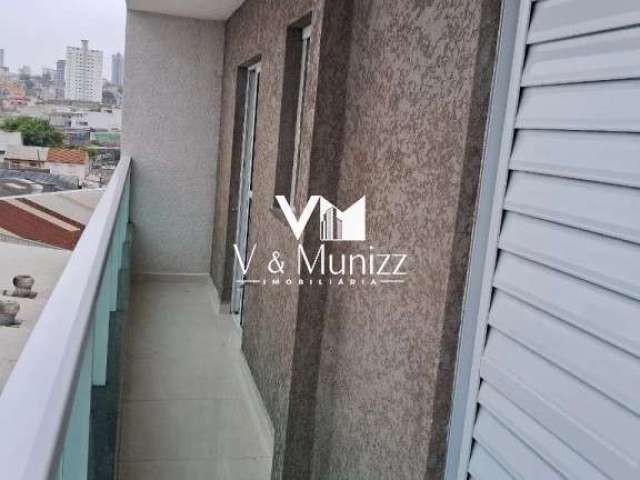 Apartamento  para Venda, 2 dorm(s), )SEM VAGA, 44 m² com varanda integrada Sala e Dormitório