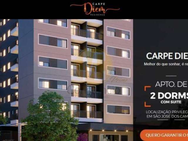 Carpe Diem Residence - 2 Dormitórios com suíte - Lançamento no Jd Paulista