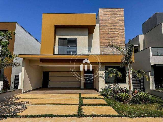 Casa com 3 dormitórios à venda, 220 m² por R$ 1.770.000,00 - Condomínio Central Parque - Salto/SP