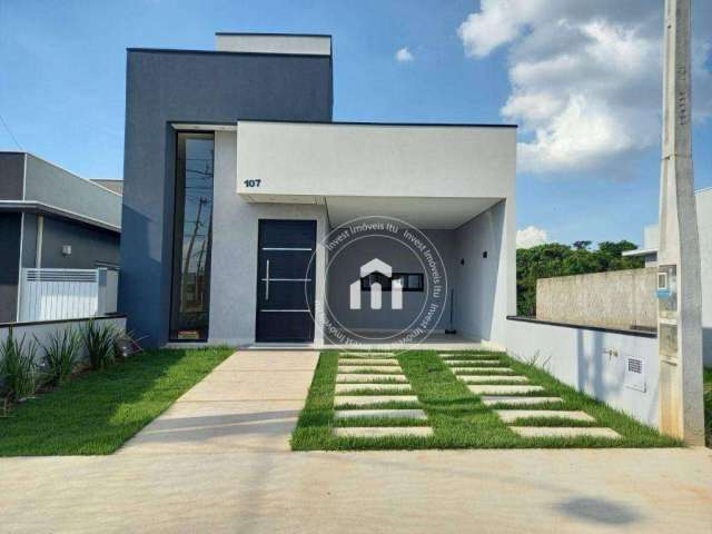 Casa com 3 dormitórios à venda, 107 m² por R$ 689.000,00 - Condomínio Parque Imperial - Salto/SP