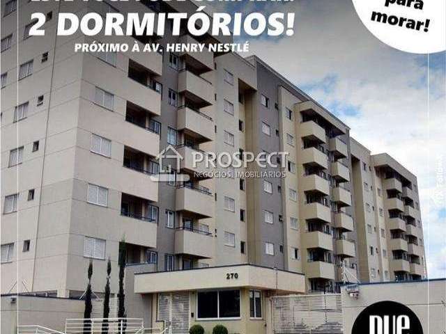 Apartamento próximo da Av. Henri Nestlé 2 dormitórios