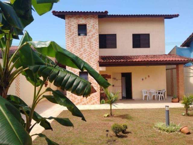 Casa para Venda em Itanhaém, Cibratel II, 4 dormitórios, 3 suítes, 3 banheiros, 4 vagas