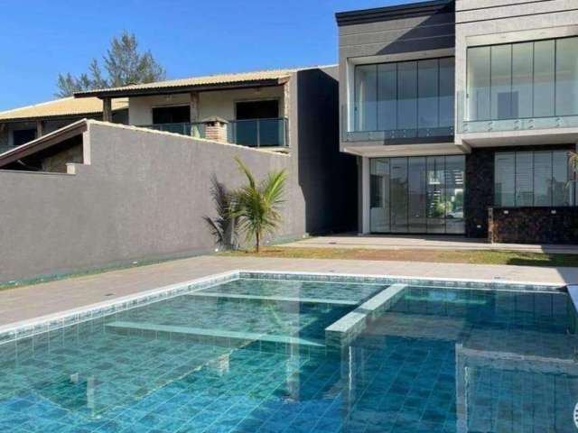 Casa para Venda em Itanhaém, Jardim Guacyra, 4 dormitórios, 4 suítes, 2 banheiros, 5 vagas