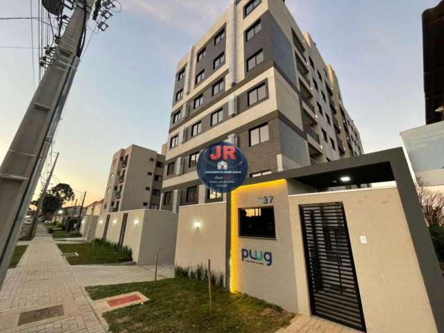 Apartamento novo com planejados no Capão Raso, 2 quartos e vaga livre!