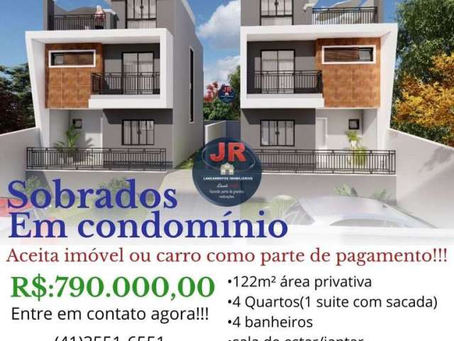 Sobrados em condominio à venda no bairro Uberaba